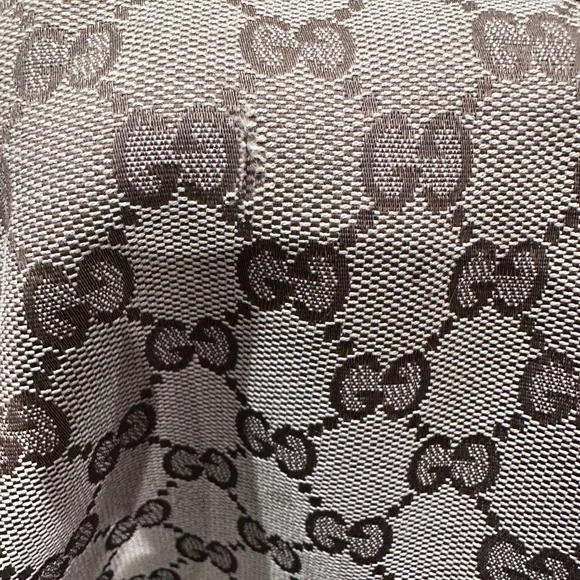 Gucci Tan and Brown Monogram Hobo Bag - Picture 6 of 10